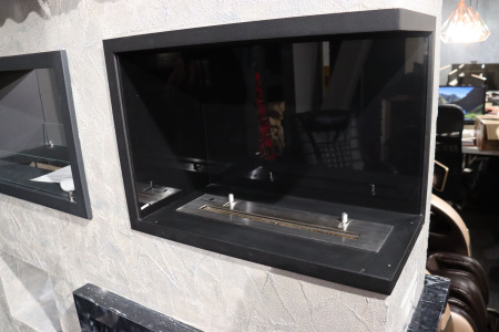 Угловой встраиваемый биокамин Firezo L'angolo Sinistro 1600